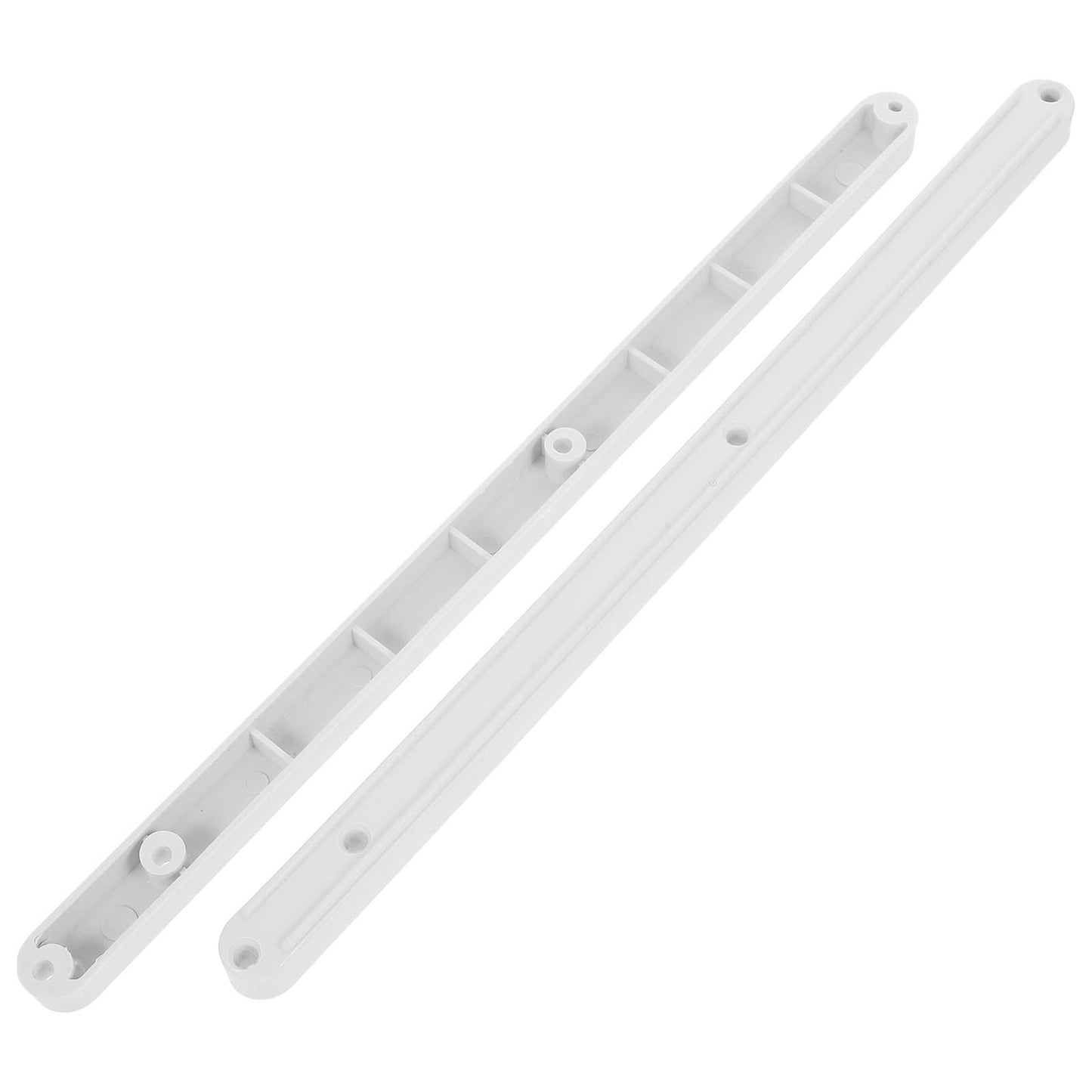 2pcs Drawer Slides Plastic Cabinet Drawer Slides Smooth Drawer Rails Kitchen Dresser Slides