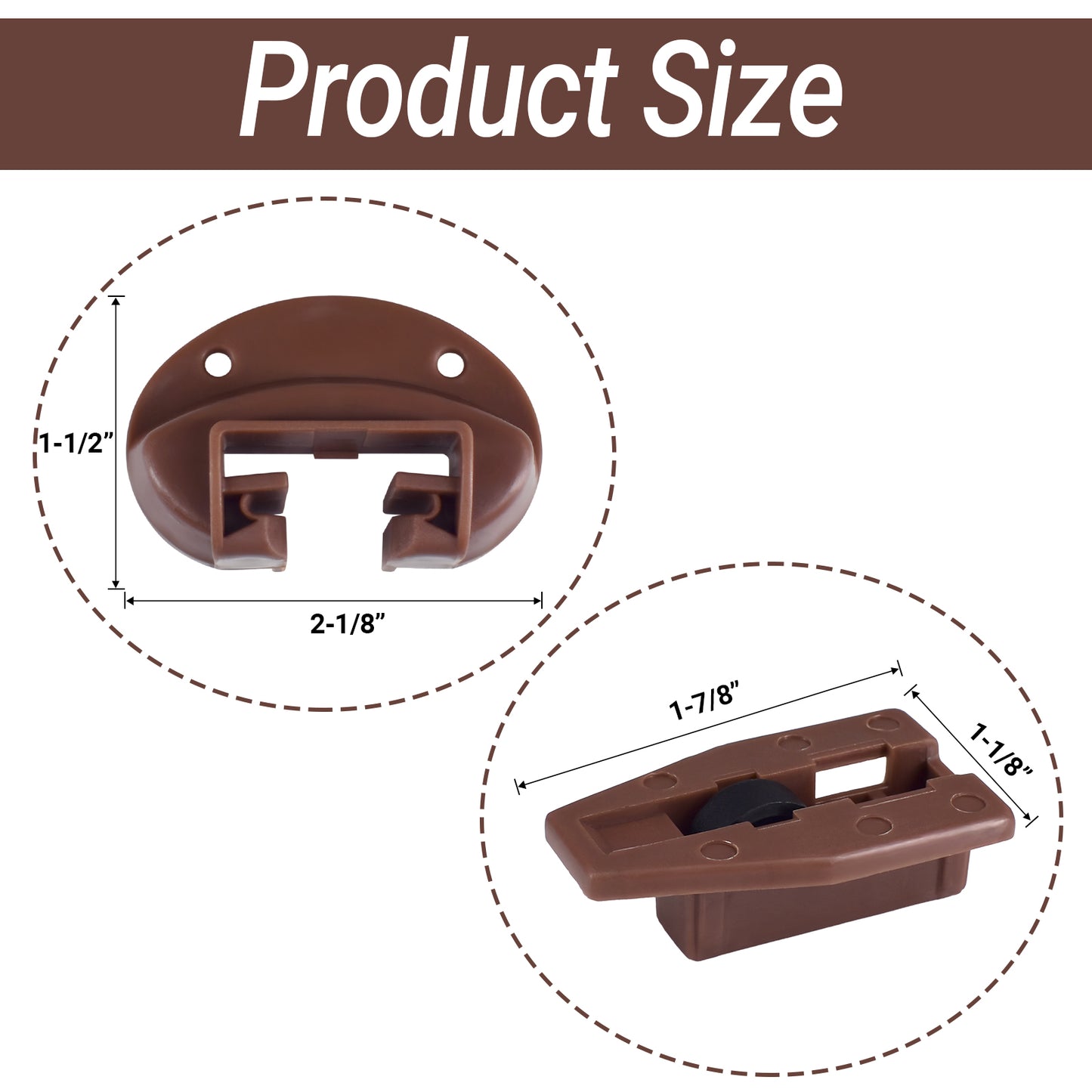 10 Sets of Improved Commercial Rite Track 2 Drawer Guides Parts - Fits Slide Drawers from Vaughan Bassett,Pulaski, Legacy