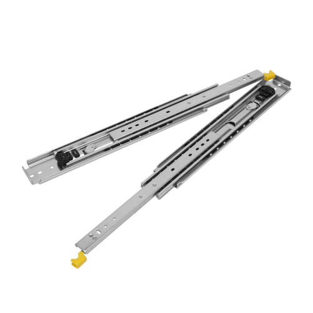 16 Inch Pair 500lbs Heavy-Duty Drawer Slides Ball Bearing Full Extension w/ Lock