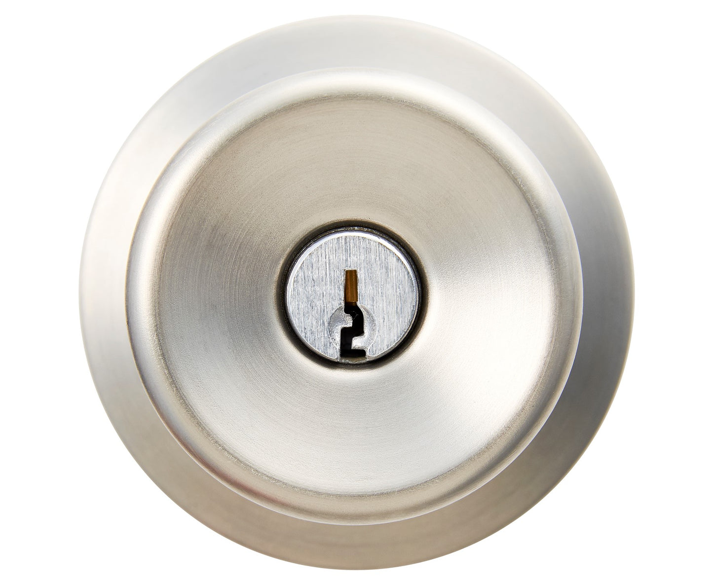 Hyper Tough Keyed Entry Classic Bell Style Doorknob, Stainless Steel