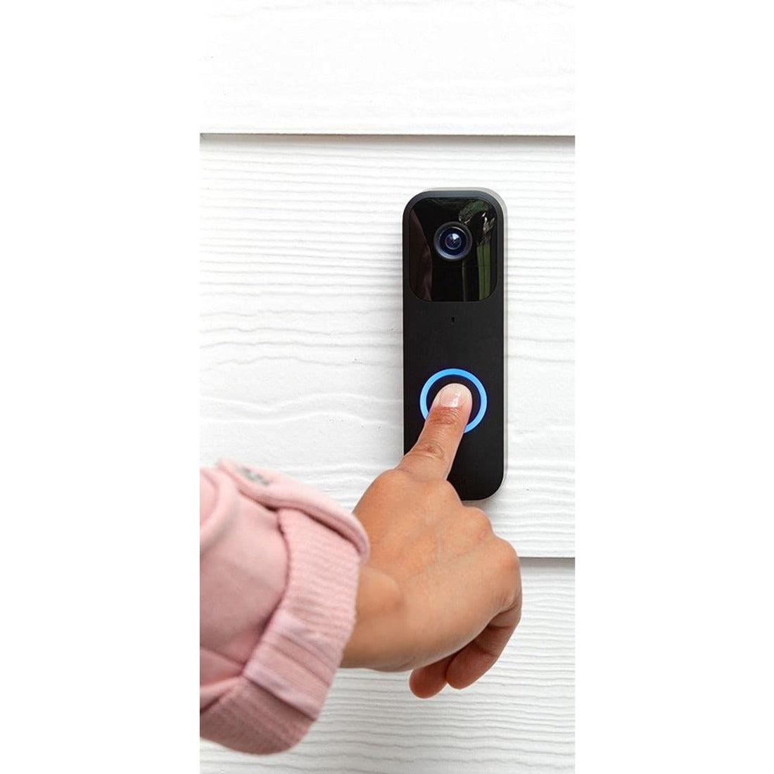 Blink Video Doorbell + Sync Module 2 Two-way audio Alexa enabled Black